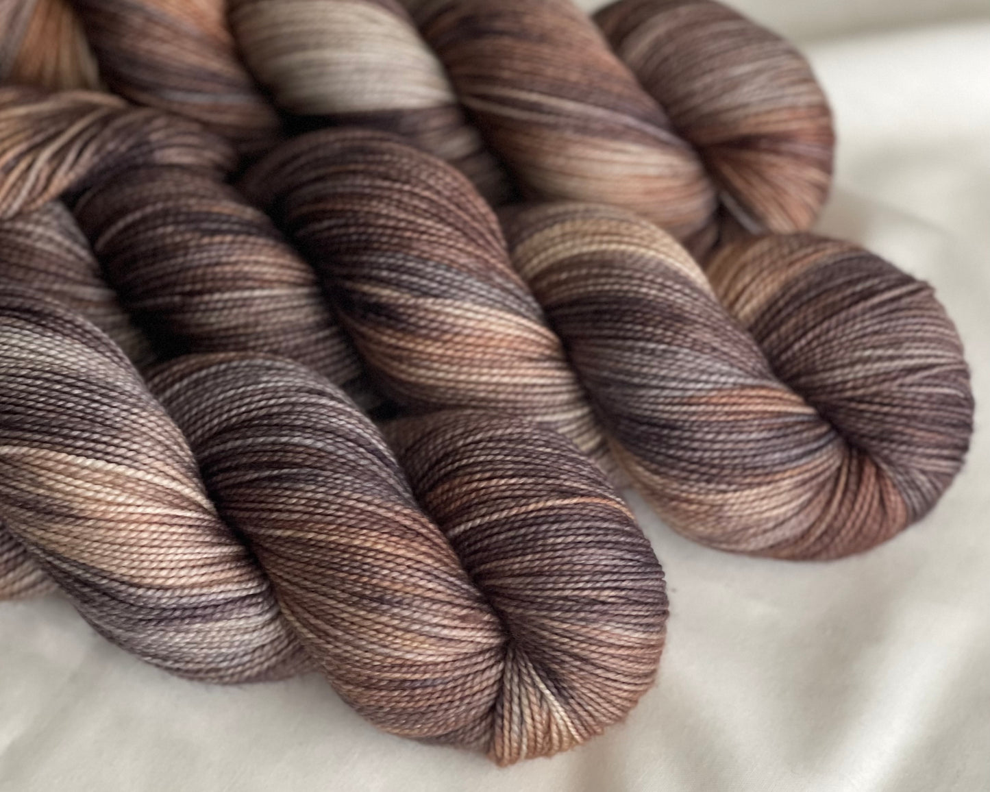 OOAK color - used as developmental skeins for Nature Club