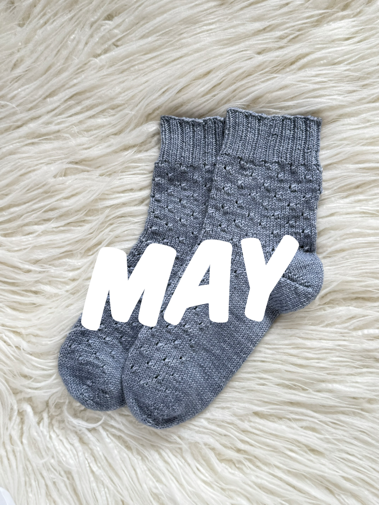 May - Dusty Blue